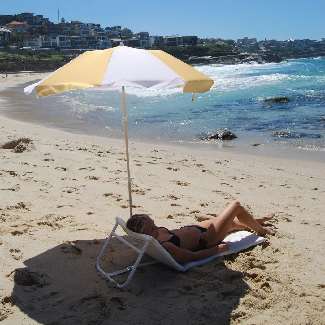 Sunnylife Compact Beach Umbrella Butternut