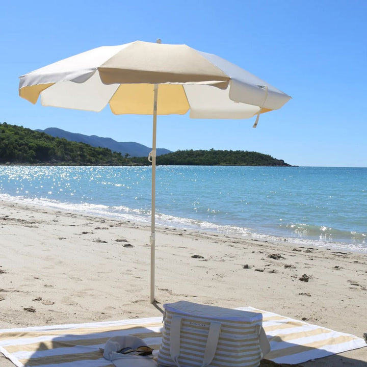 Sunnylife Compact Beach Umbrella Butternut