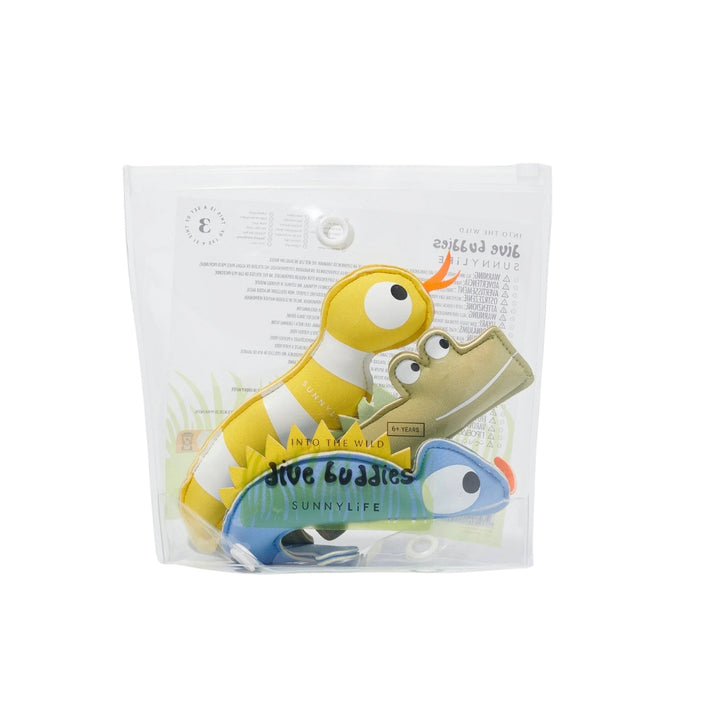 Sunnylife Dive Buddies Into The Wild Multi Set 3
