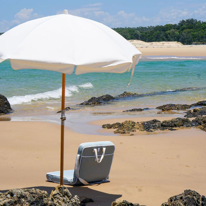 Sunnylife Luxe Beach Umbrella Cream