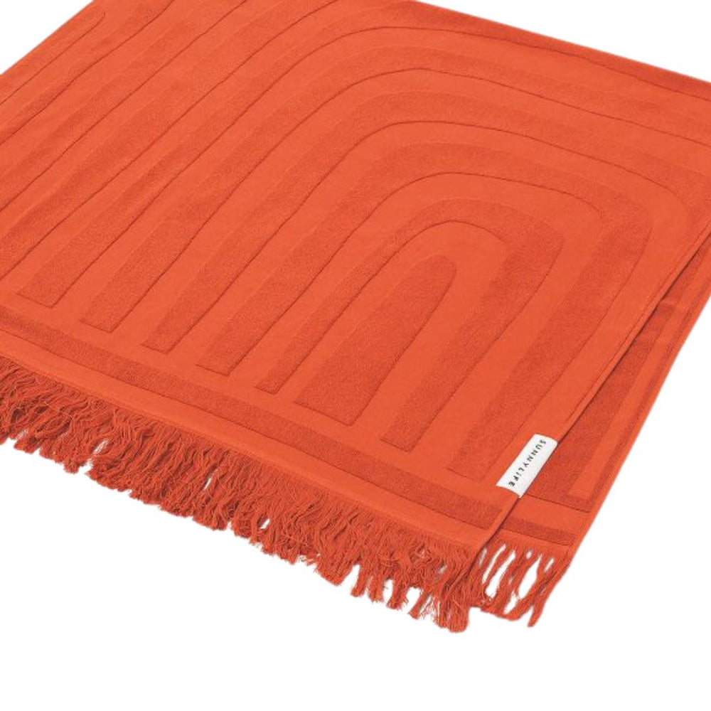 Sunnylife Luxe Towel Terracotta