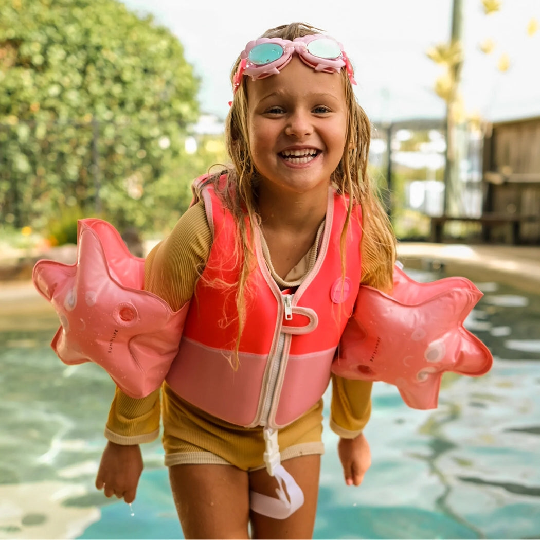 Sunnylife Melody The Mermaid Float Bands Strawberry