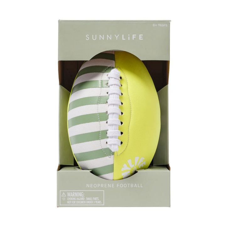 Sunnylife Neoprene Football Tides Out Citrus