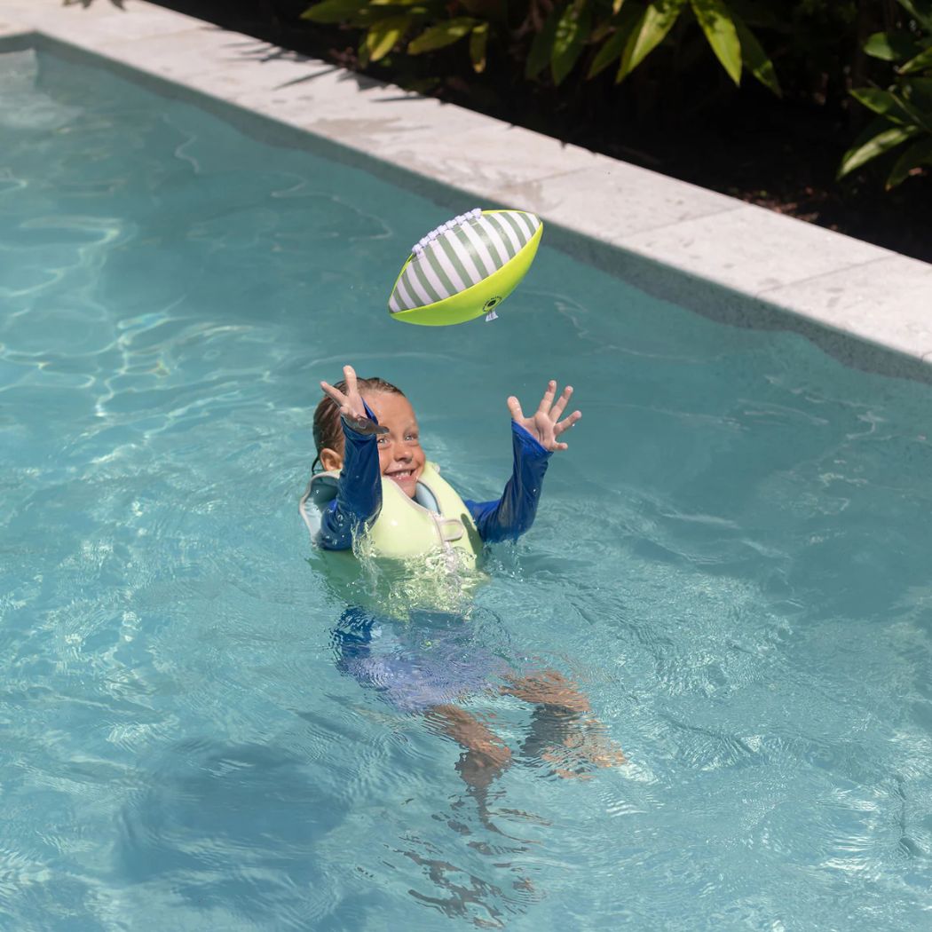 Sunnylife Neoprene Football Tides Out Citrus
