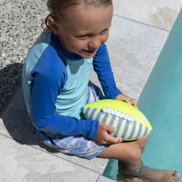 Sunnylife Neoprene Football Tides Out Citrus