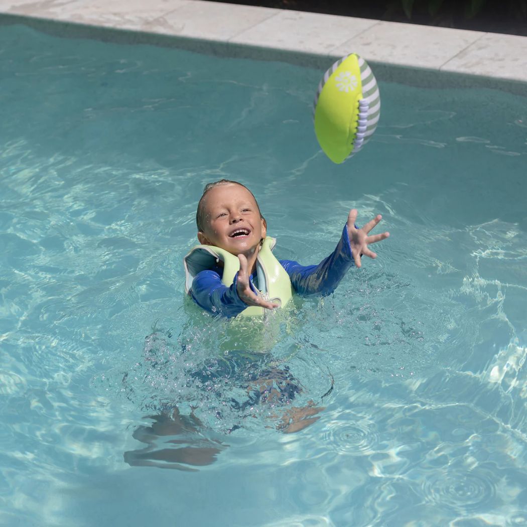 Sunnylife Neoprene Football Tides Out Citrus