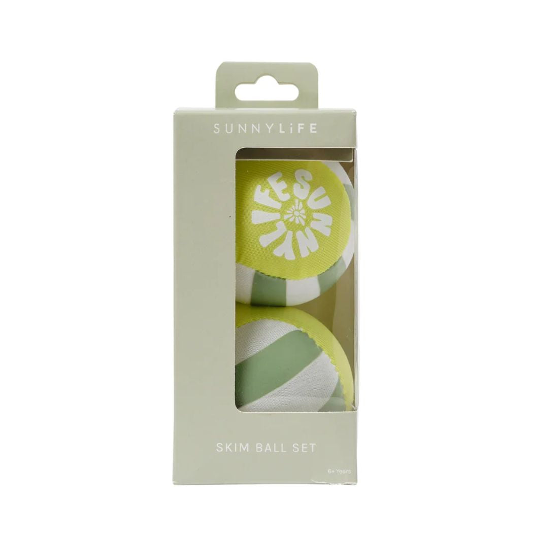 Sunnylife Skim Ball Set Tides Out Citrus