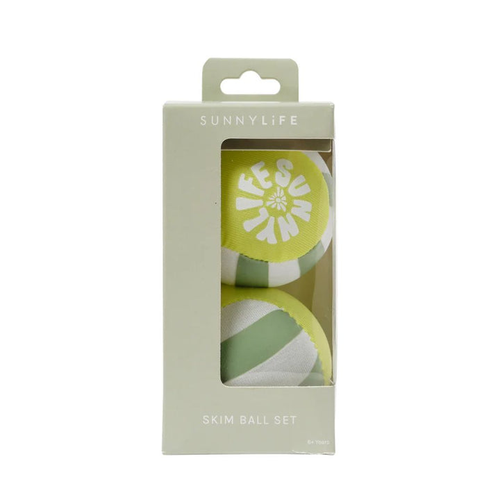 Sunnylife Skim Ball Set Tides Out Citrus
