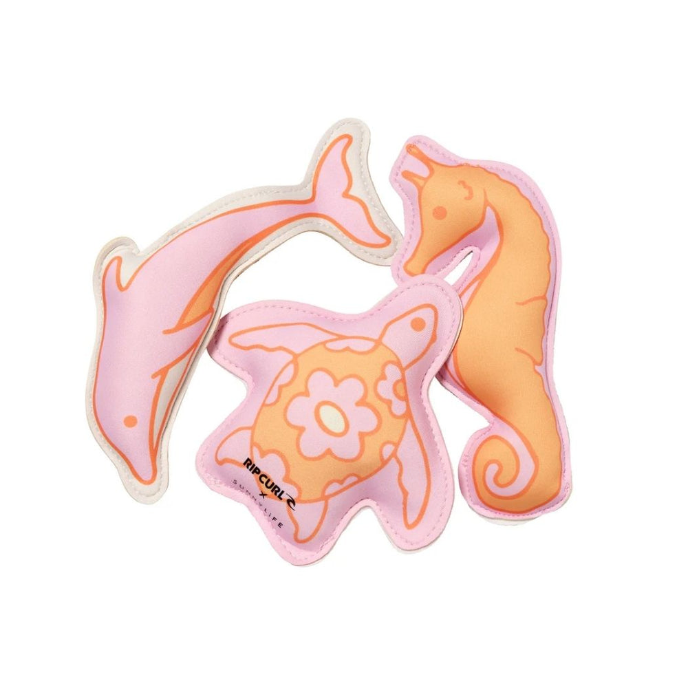 Sunnylife X Rip Curl Dive Buddies Ocean Magic Pink Set of 3