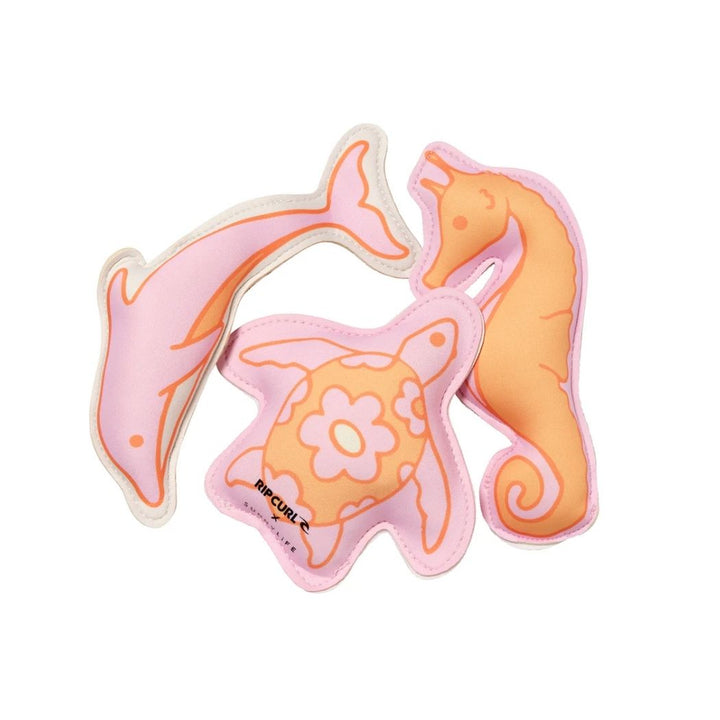 Sunnylife X Rip Curl Dive Buddies Ocean Magic Pink Set of 3
