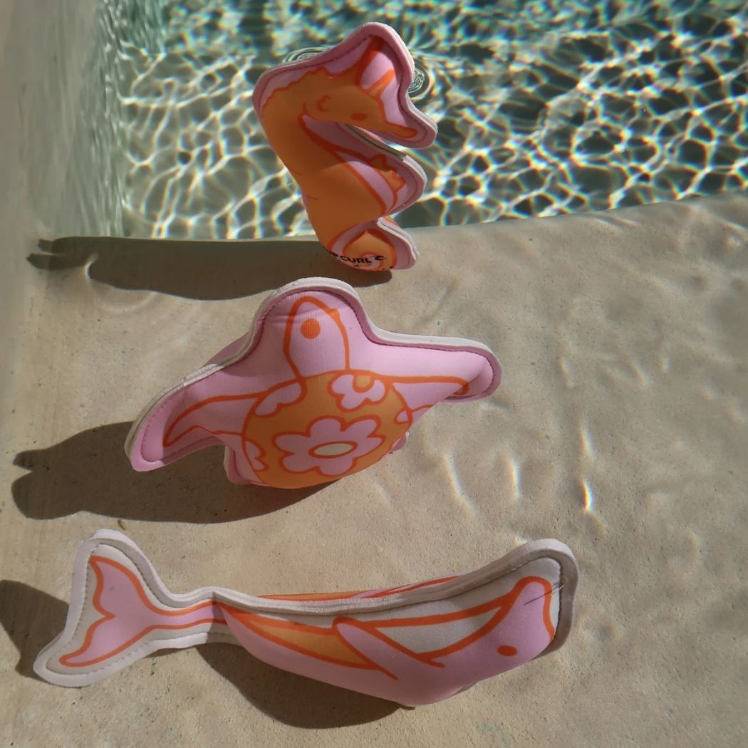 Sunnylife X Rip Curl Dive Buddies Ocean Magic Pink Set of 3