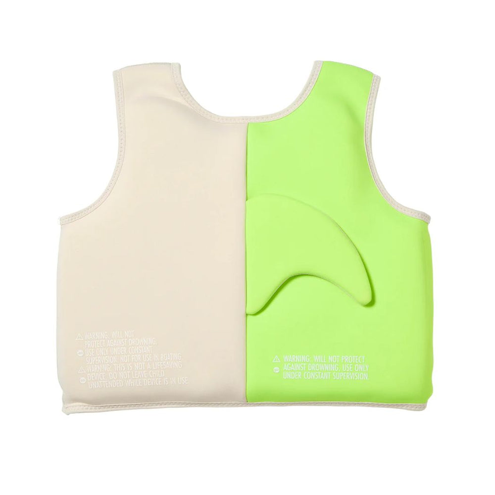 Sunnylife X Rip Curl Kids Swim Vest 3-6 Shred Shark 3D