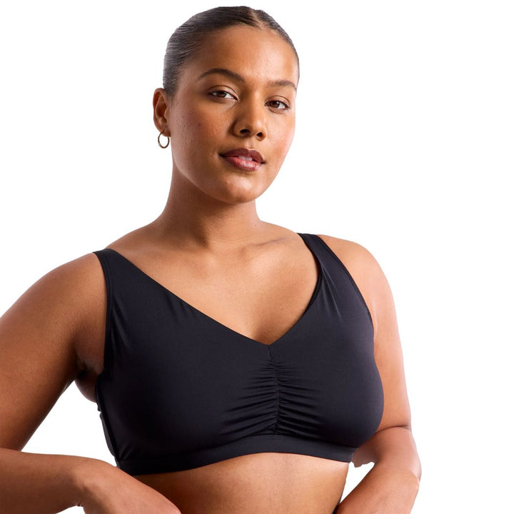 Sunseeker Basix F G Ruched Bra Black