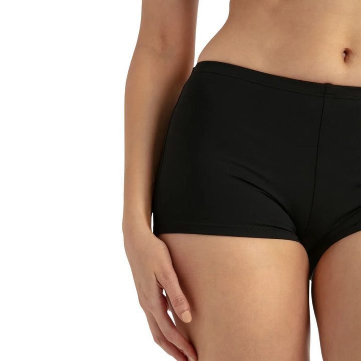 Sunseeker Basix High Waisted Boyleg Pant Black