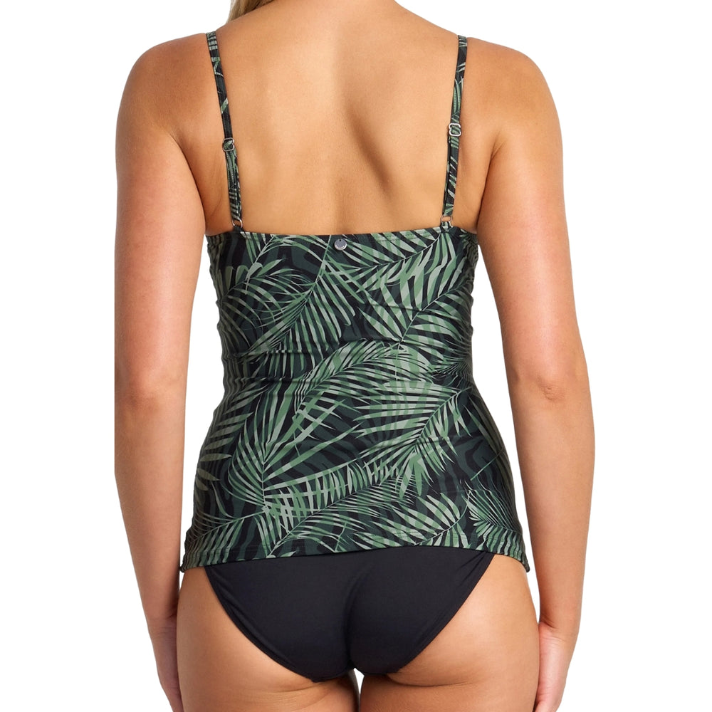 Sunseeker Lombok Soft Twist Ruched Singlet Black