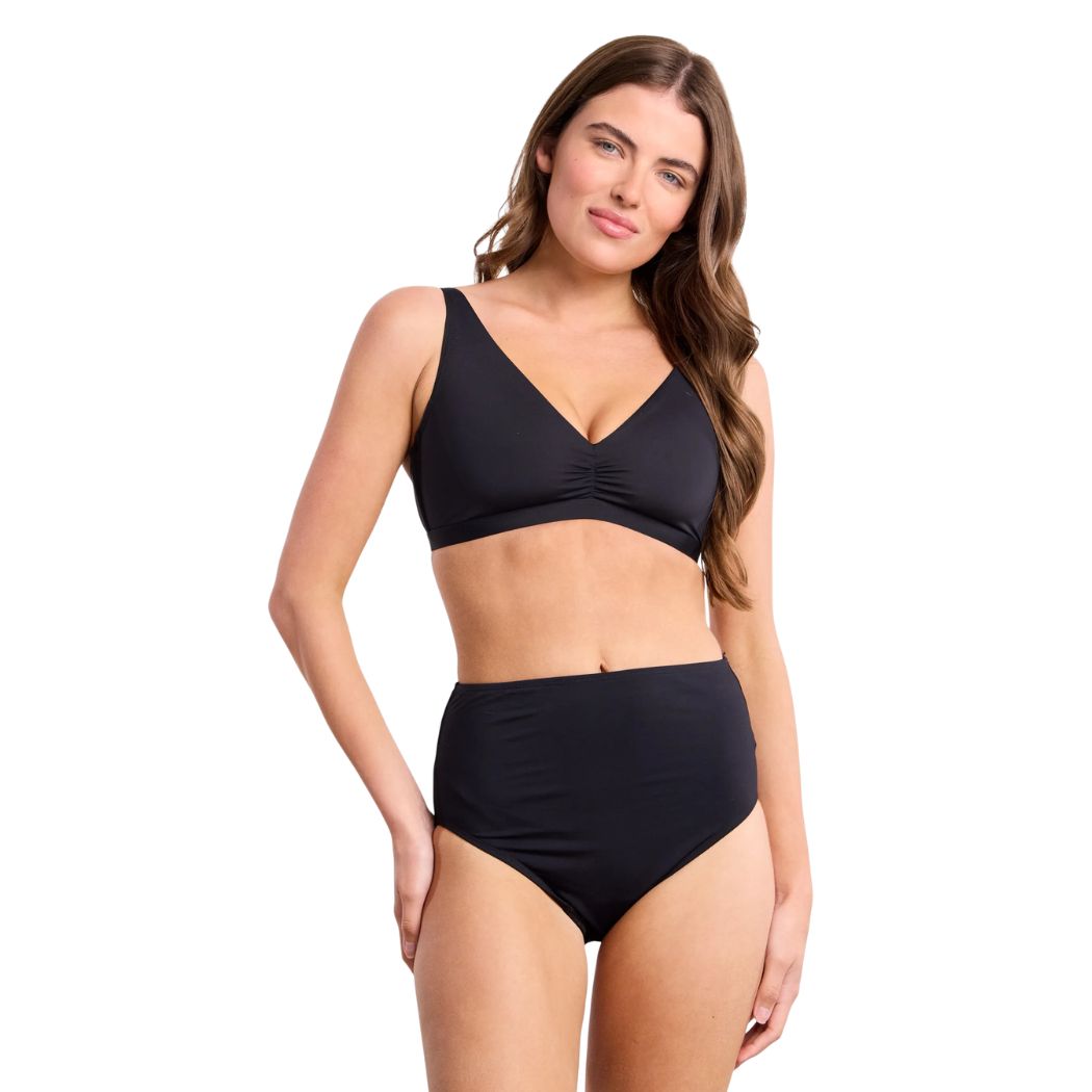 Sunseeker Slim Line Retro Pant Black