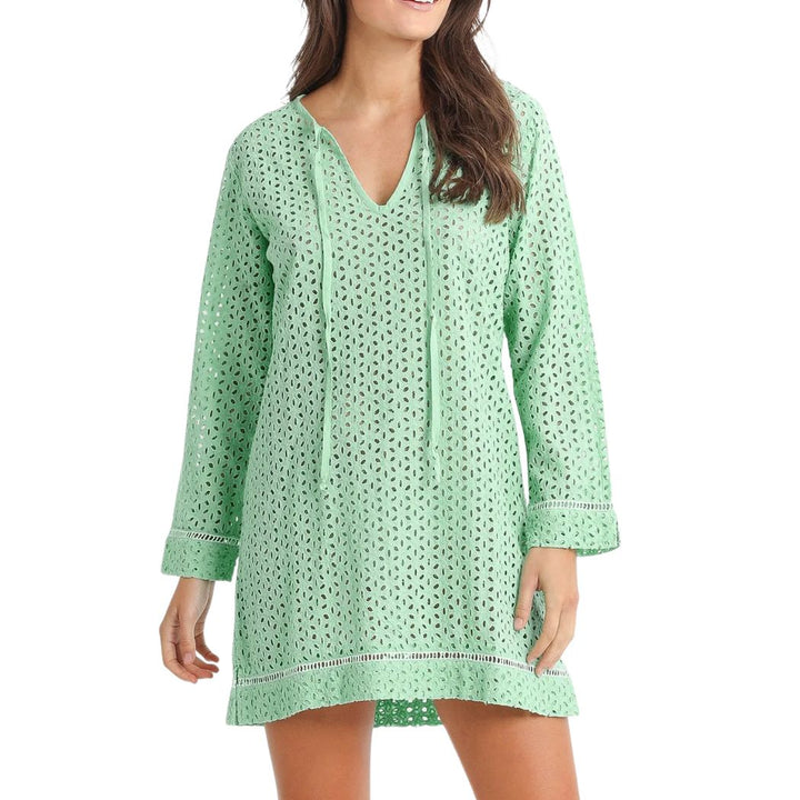 Sunseeker Soho Broderie Cover Up Sage