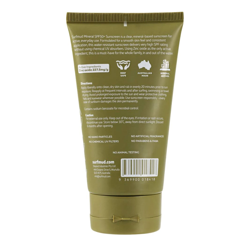 Surfmud Mineral Sunscreen SPF50+ 125g