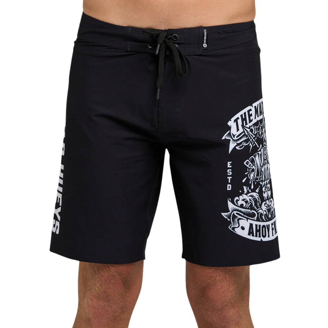 The Mad Hueys Ahoy Fkrs Storm 20" Boardshort