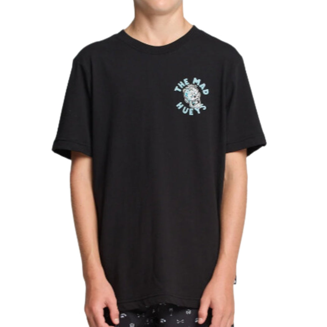 The Mad Hueys Back From The Dead Youth Tee Black