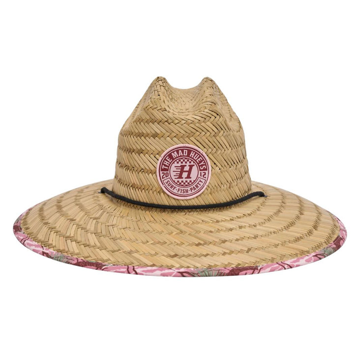 The Mad Hueys Checker Hueys Straw Hat Natural
