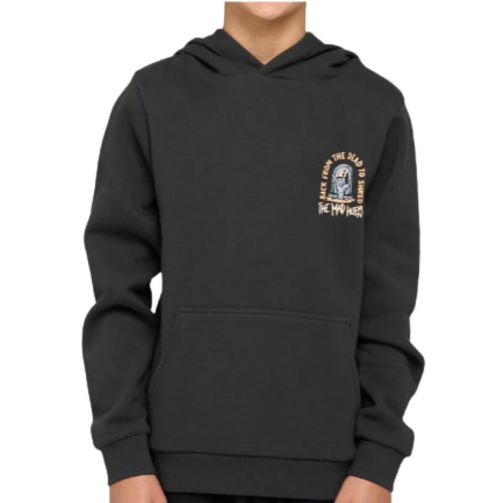 The Mad Hueys Dead Shred Youth Hoodie Vintage Black