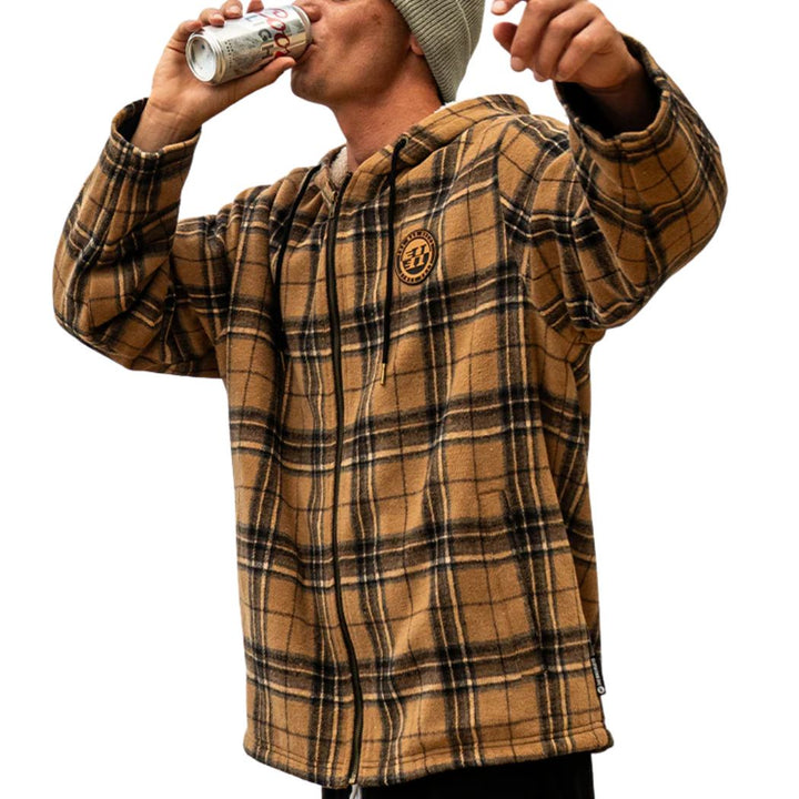 The Mad Hueys Hazza Jacket Walnut