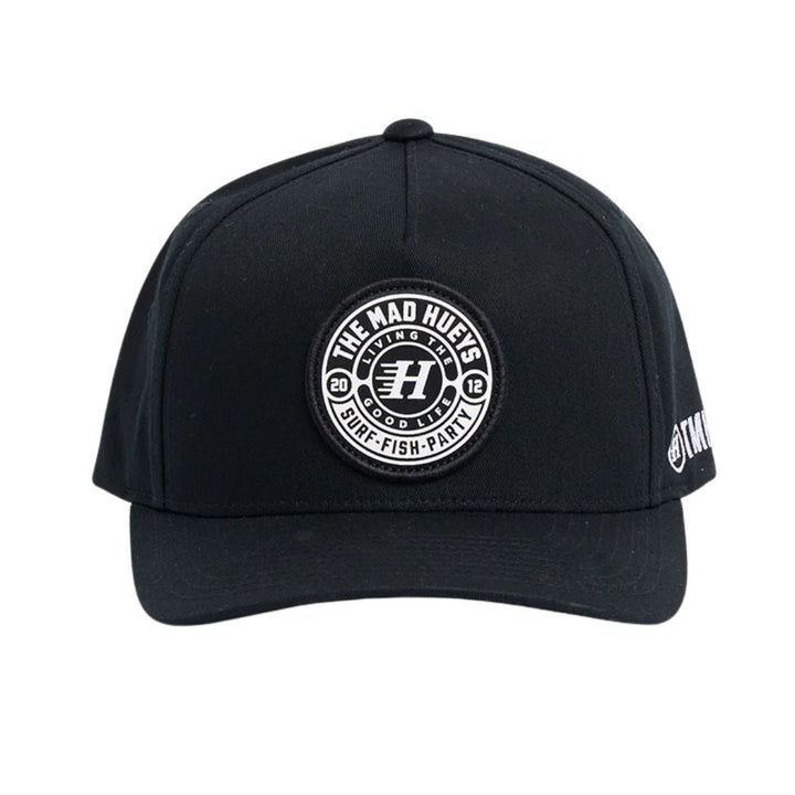 The Mad Hueys Hueys Good Life Twill Snapback Black