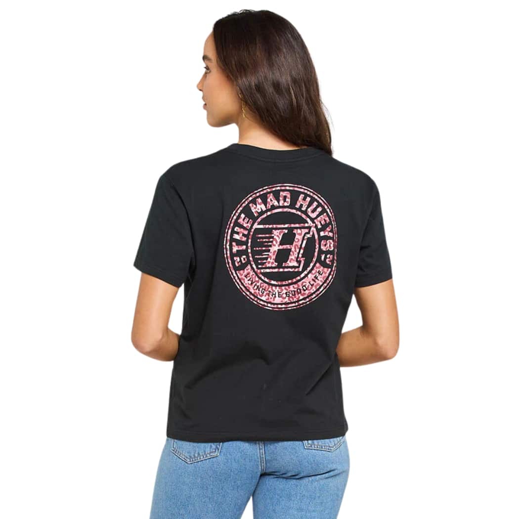  The Mad Hueys Hueys H Series Womens SS Tee Black