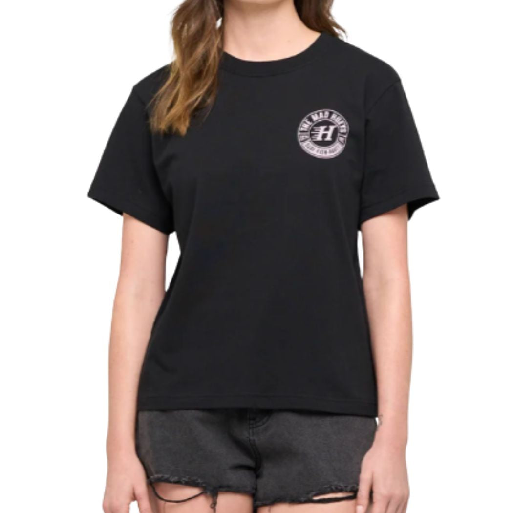 The Mad Hueys Living Hueys Womens Tee Black