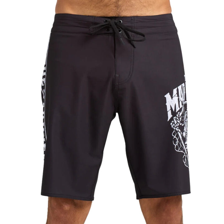 The Mad Hueys Port Side Ahoy FKRS 20 Boardshort Black