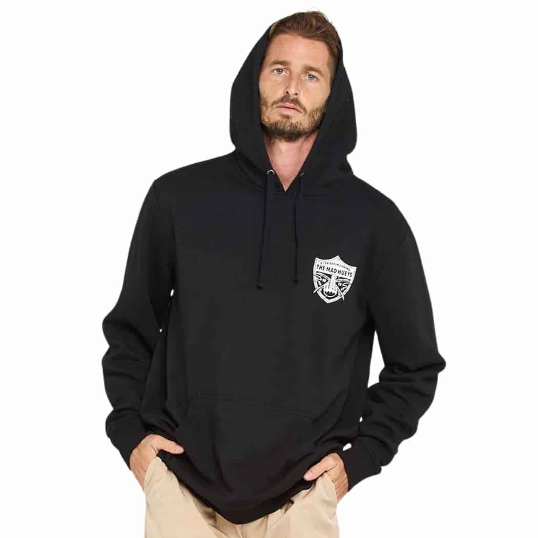 The Mad Hueys Raider FK Off Fishing Pullover Black