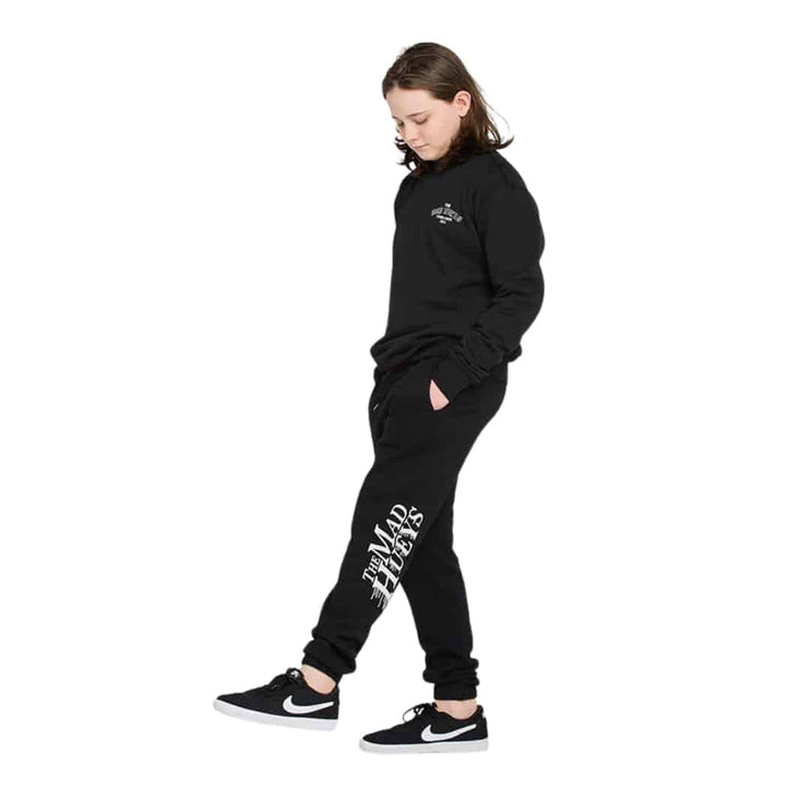 The Mad Hueys Speeding Huey Youth Trackpant Black