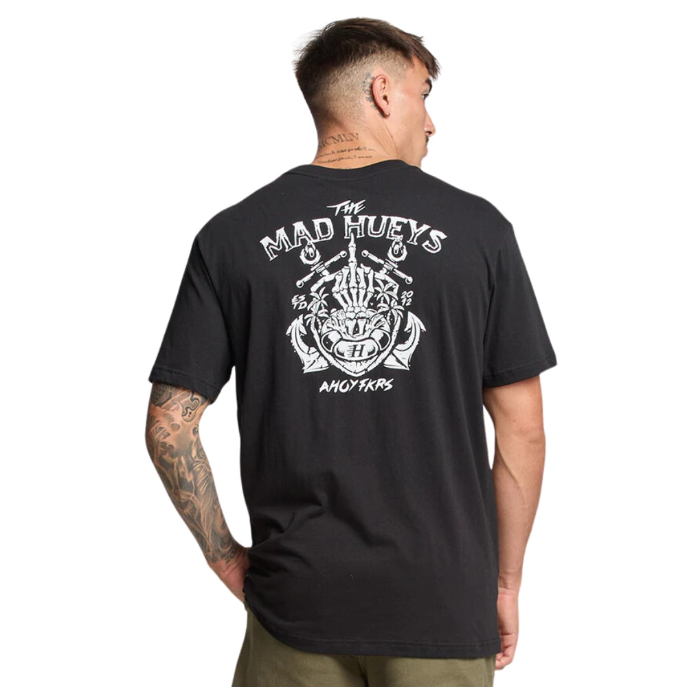 The Mad Hueys Ahoy FKRS Tee Black