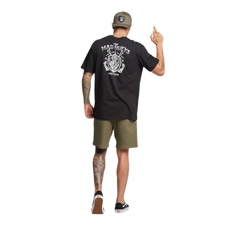 The Mad Hueys Ahoy FKRS Tee Black