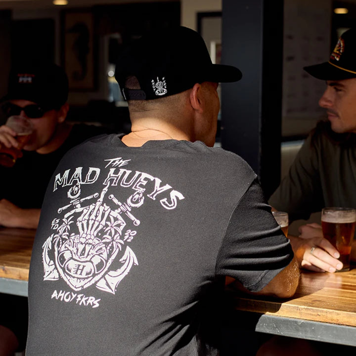 The Mad Hueys Ahoy FKRS Tee Black