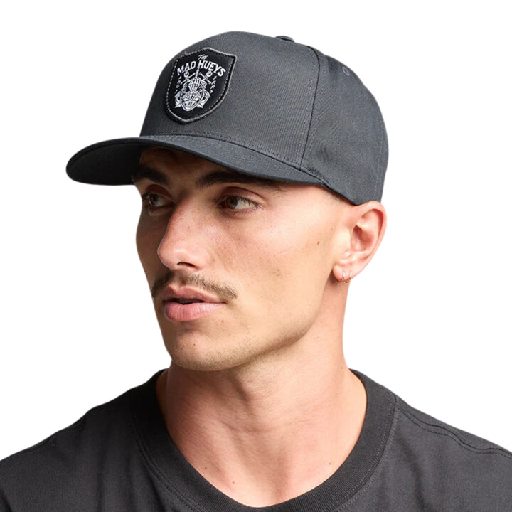 The Mad Hueys Ahoy FKRS Twill Snapback Black