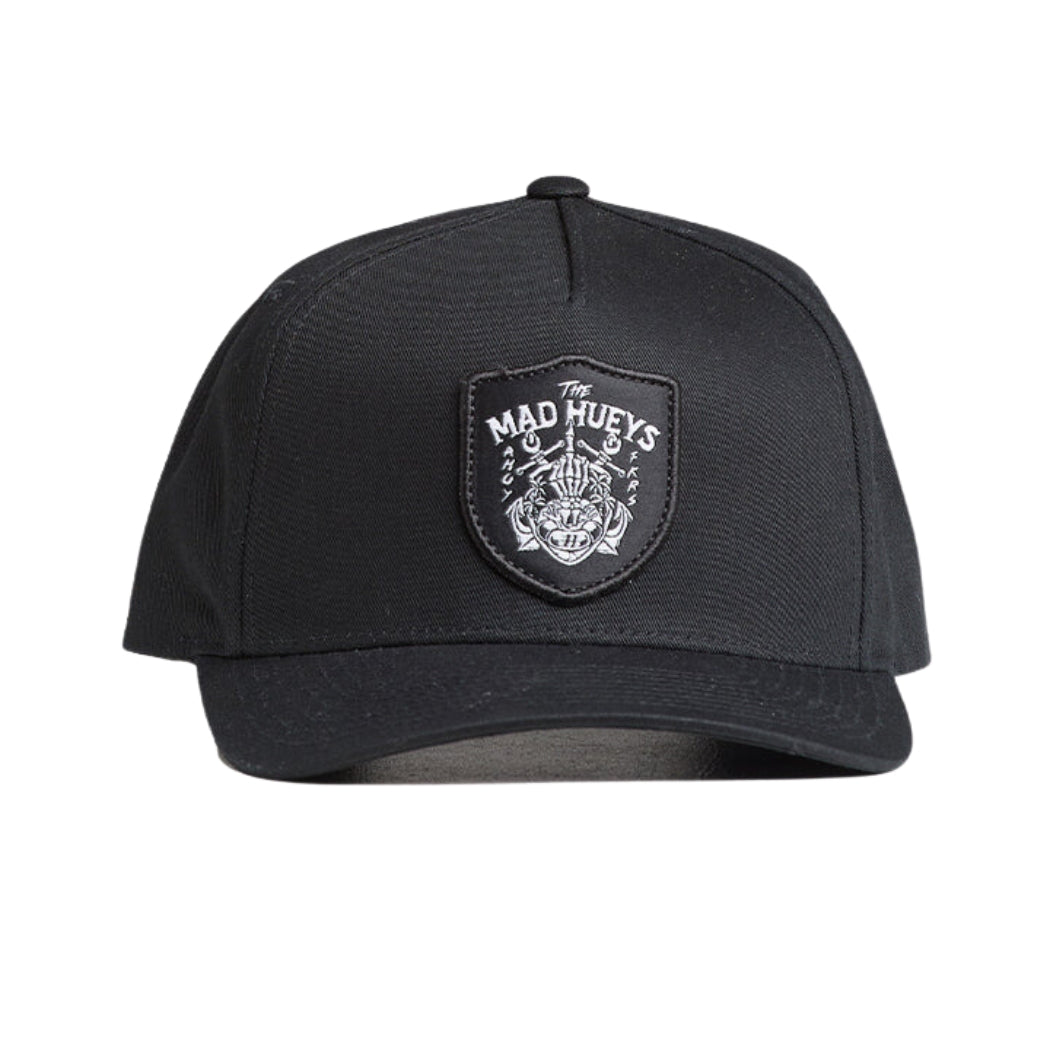 The Mad Hueys Ahoy FKRS Twill Snapback Black