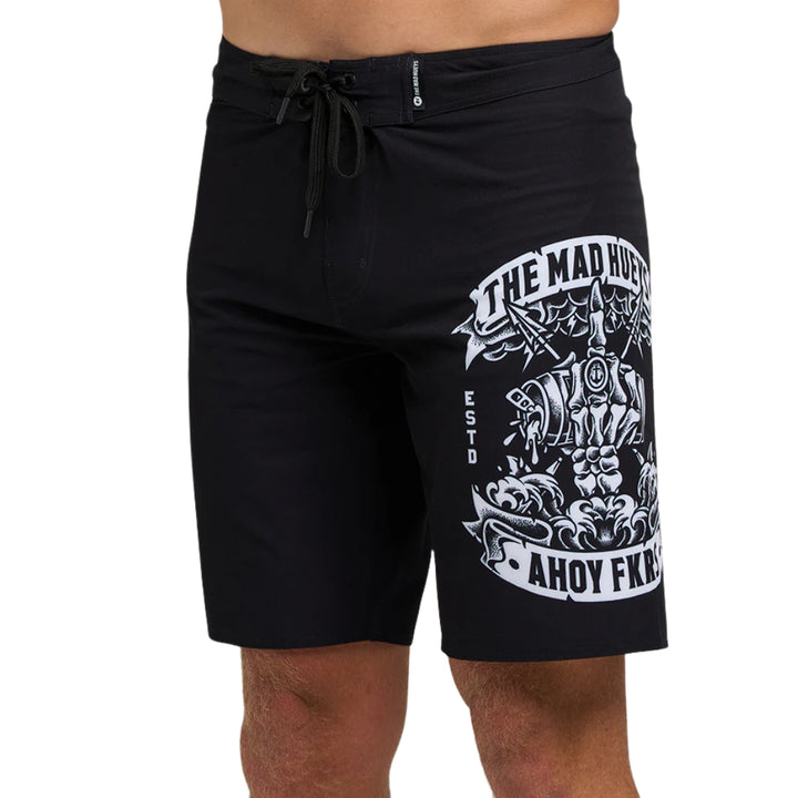 The Mad Hueys Ahoy Fkrs Storm 20" Boardshort