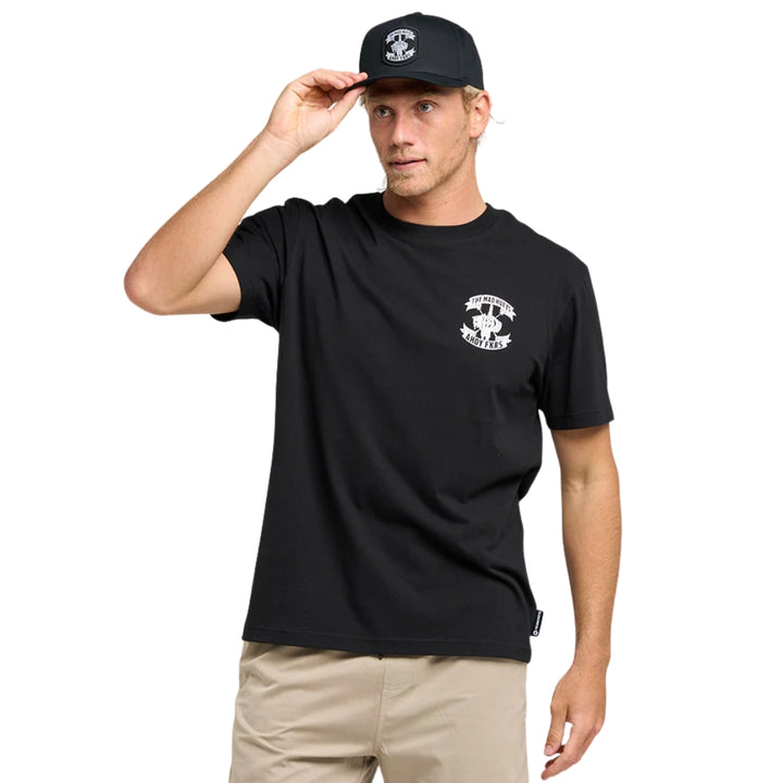 The Mad Hueys Ahoy Fkrs Storm Tee Black