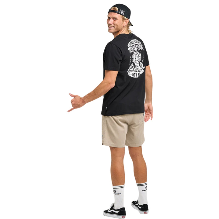 The Mad Hueys Ahoy Fkrs Storm Tee Black
