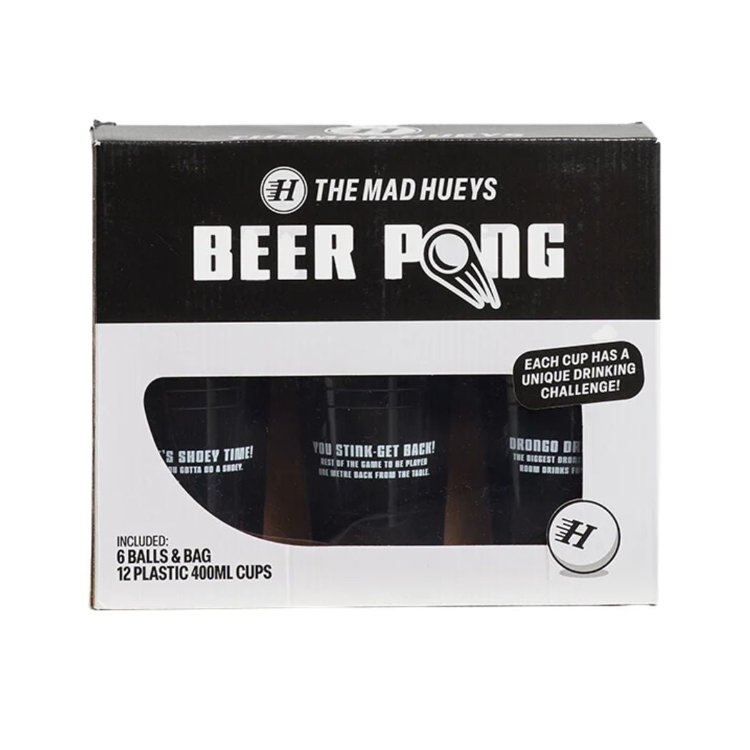 The Mad Hueys Beer Pong Black