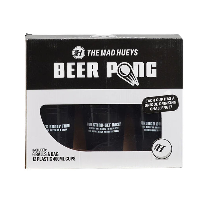 The Mad Hueys Beer Pong Black