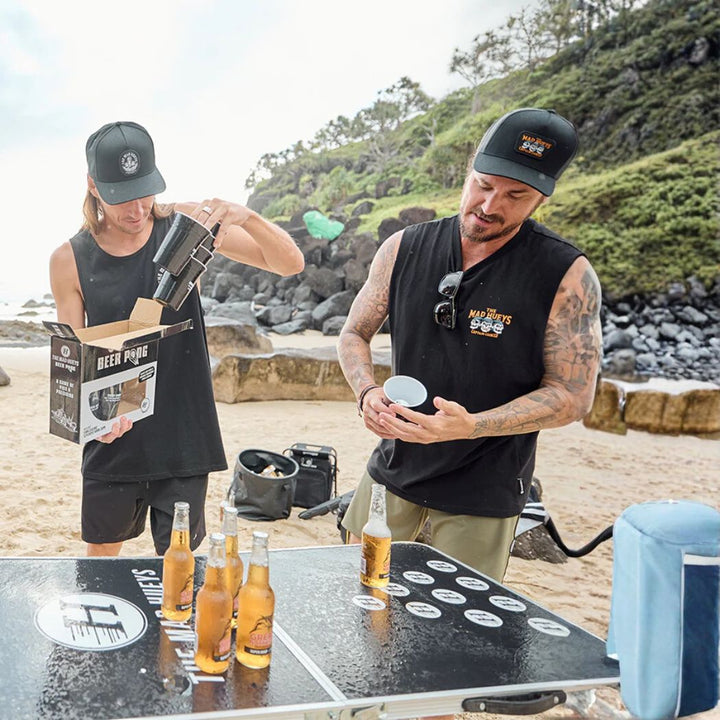 The Mad Hueys Beer Pong Black