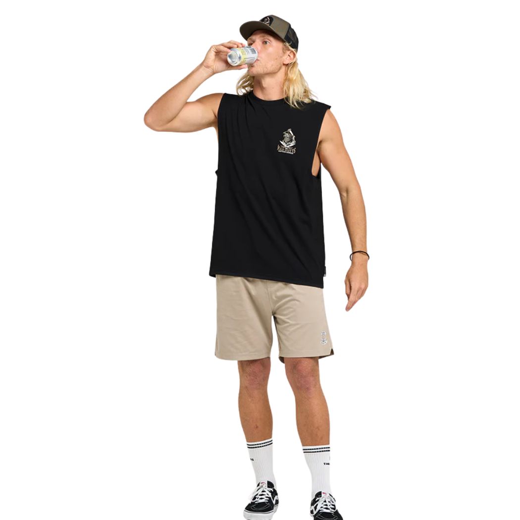 The Mad Hueys Captain Ship Faced Muscle Black