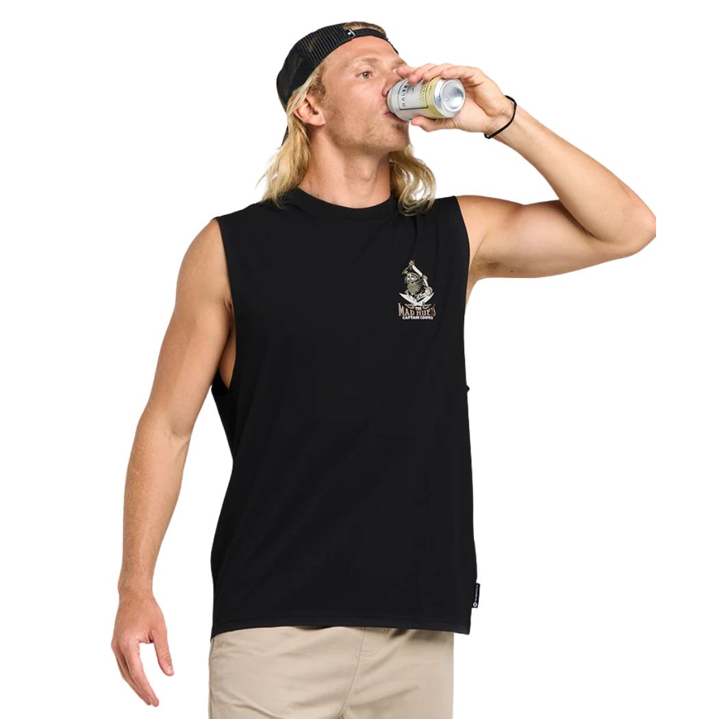 The Mad Hueys Captain Ship Faced Muscle Black