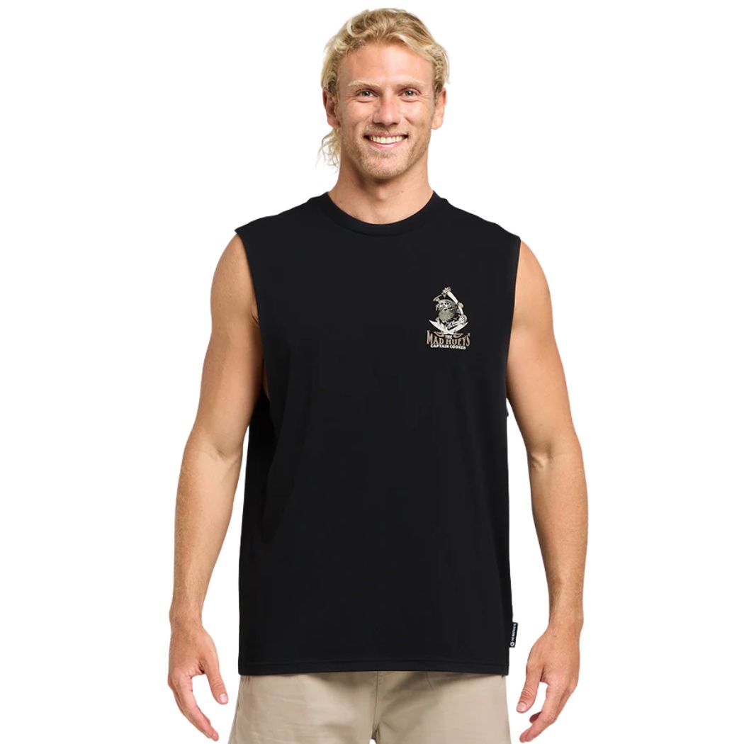 The Mad Hueys Captain Ship Faced Muscle Black