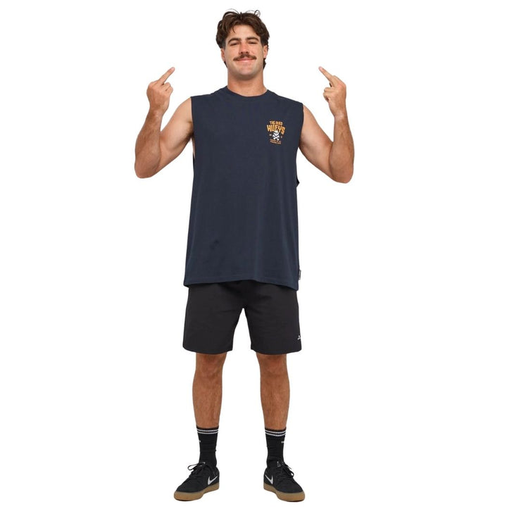 The Mad Hueys Caught Fk Skull Muscle Navy