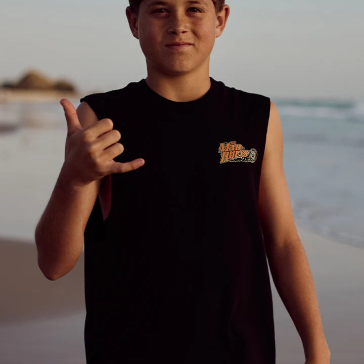 The Mad Hueys Crikey Gang Youth Muscle Black  