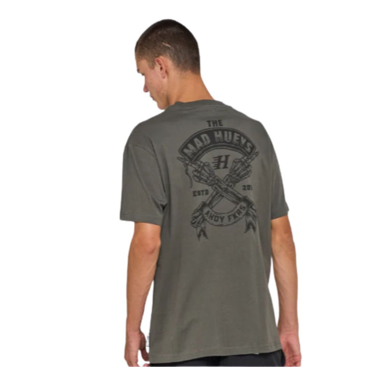 The Mad Hueys Fkrs Ahoy Tee Charcoal